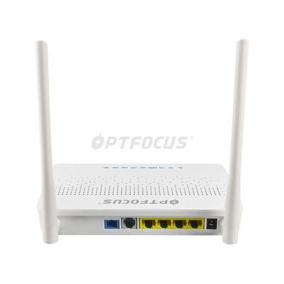 12 years factory supply 4ge+1voip+1usb compare with huawei onu 8546m router