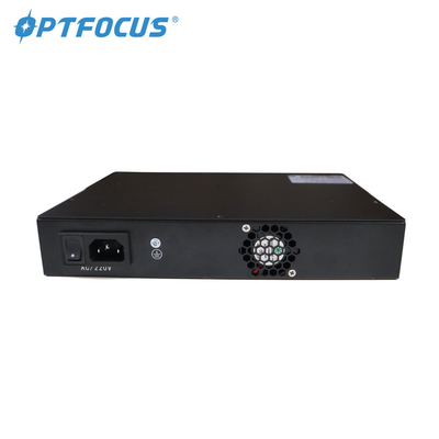 24 পোর্ট GPON EPON OLT 10G 2.5G/1.25G/1G/100M 300mm*440mm*45mm